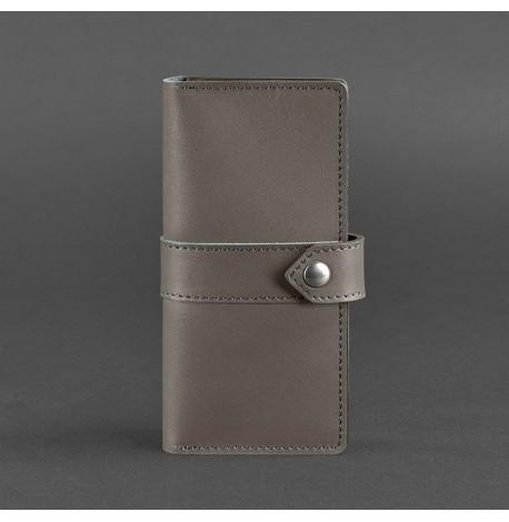 Портмоне з натуральної шкіри 3.1 (шкіра Krast) темно-бежеве