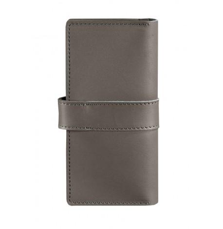 Портмоне з натуральної шкіри 3.1 (шкіра Krast) темно-бежеве