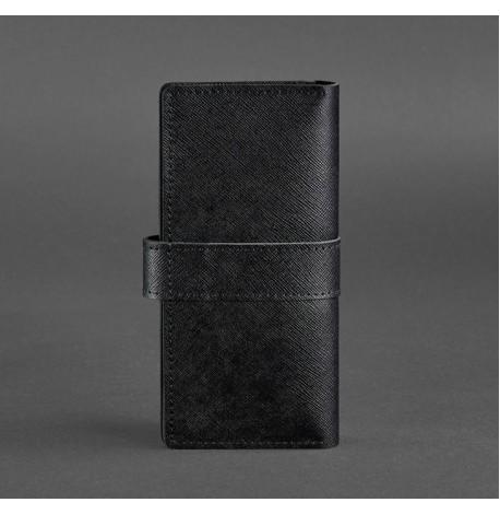 Портмоне из натуральной кожи 3.1 "Blackwood" (черное)