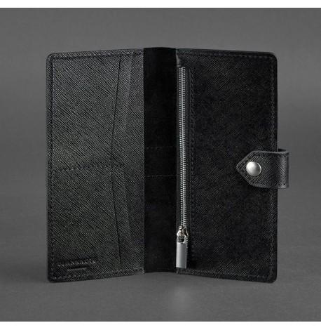 Портмоне из натуральной кожи 3.1 "Blackwood" (черное)