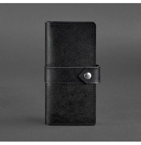 Портмоне из натуральной кожи 3.1 "Blackwood" (черное)