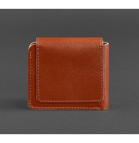 Портмоне з натуральної шкіри 4.2 (світло-коричневе)