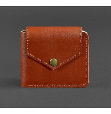 Портмоне з натуральної шкіри 4.2 (світло-коричневе)