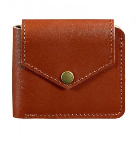 Портмоне з натуральної шкіри 4.2 (світло-коричневе)