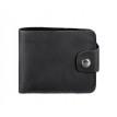 Портмоне з натуральної шкіри 4.3 (шкіра crazy horse) чорне