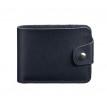 Портмоне з натуральної шкіри 4.3 (темно-синє)