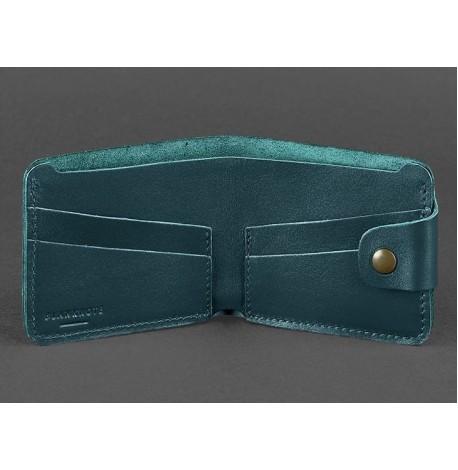 Портмоне з натуральної шкіри жіноче 4.3 (зелене)