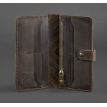 Портмоне з натуральної шкіри 7.0 "Інді" (темно-коричневе)