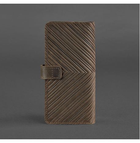 Портмоне з натуральної шкіри 7.0 "Інді" (темно-коричневе)