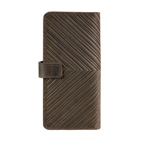 Портмоне з натуральної шкіри 7.0 "Інді" (темно-коричневе)