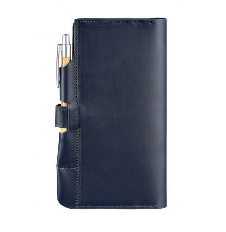 Кожаный тревел-кейс 4.0 (темно-синий)