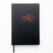 Недатований блокнот-щоденник Active My perfect day (чорно-червоний)
