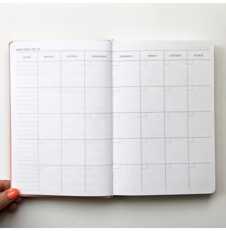 Недатований блокнот-щоденник Active My perfect day (рожевий)