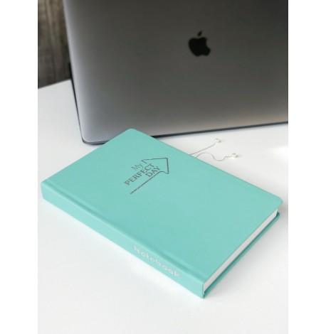 Недатированный блокнот-ежедневник Active My perfect day (мятный)