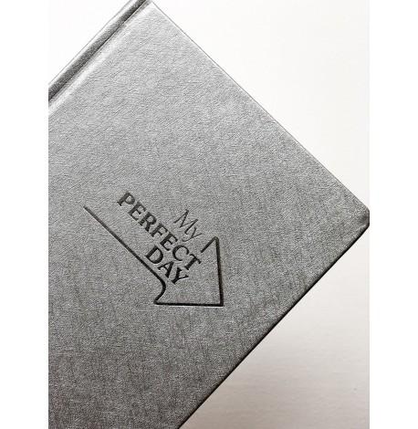 Недатированный блокнот-ежедневник Active My perfect day (серебро)