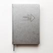 Недатированный блокнот-ежедневник Active My perfect day (серебро)