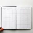 Недатированный блокнот-ежедневник Active My perfect day (серебро)