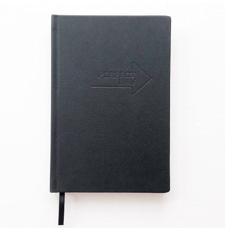 Недатований блокнот-щоденник Active My perfect day (чорний)