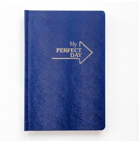 Недатований блокнот-щоденник Active My perfect day (синій металік)