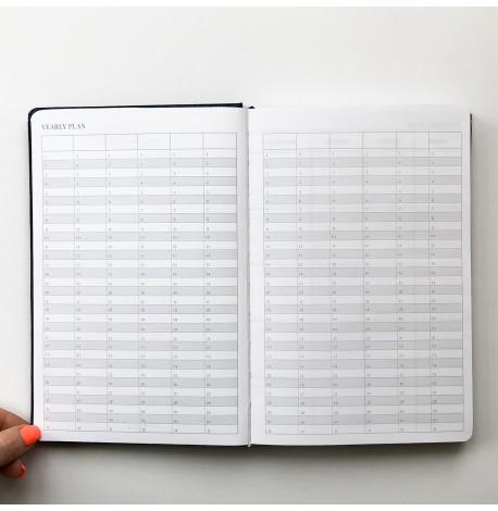 Недатований блокнот-щоденник Active My perfect day (сапфір)