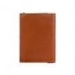 Обкладинка для паспорта зі шкіри 1.0 (світло-коричнева)