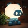 Світильник нічник "Свинка" (блакитна)
