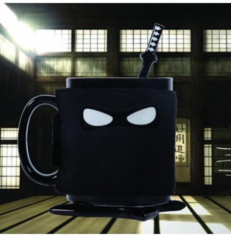 Чашка «Ниндзя» (350 мл) черная