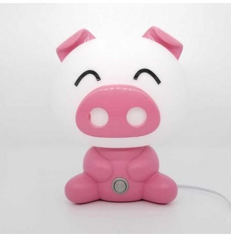 Світильник нічник "Свинка" (рожева)