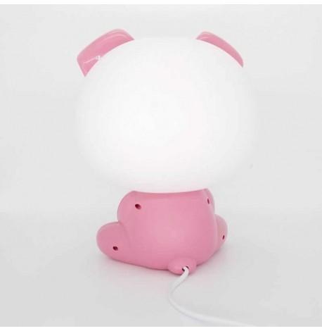 Світильник нічник "Свинка" (рожева)