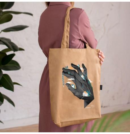 Сумка из саржи Connection