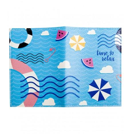 Обложка для паспорта Time to relax