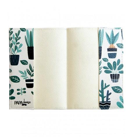 Обкладинка для паспорта "Вазони"