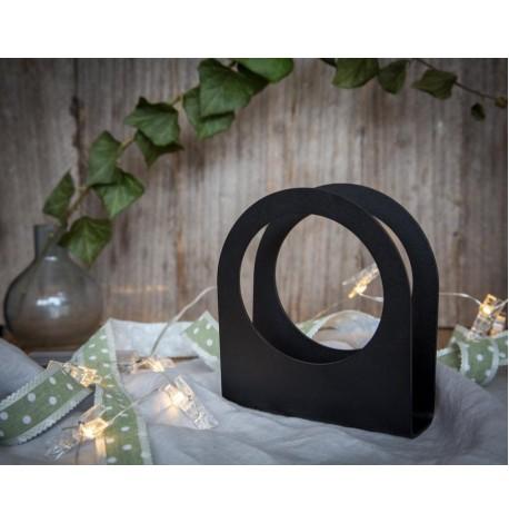 Салфетница Hole in the Wall (черная)