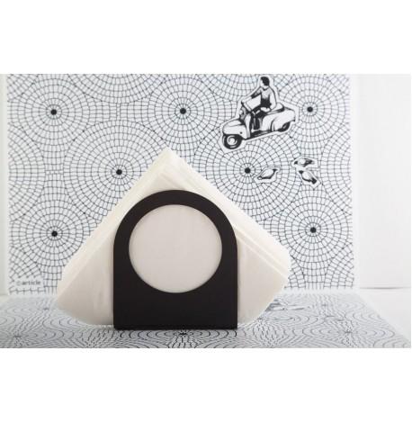 Салфетница Hole in the Wall (черная)