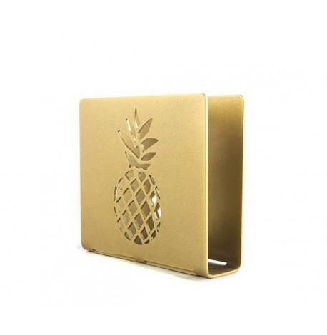 Серветниця "Ананас" (золото)