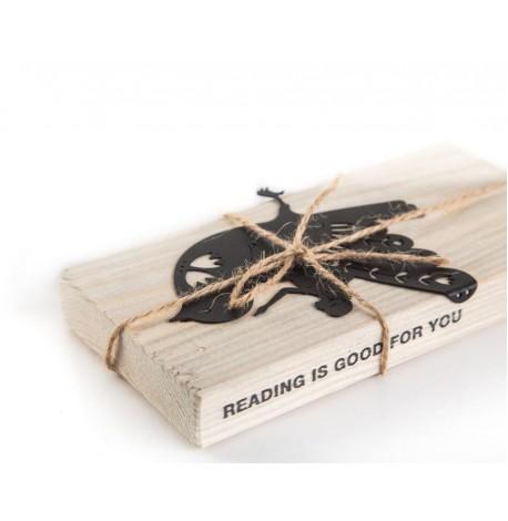 Закладка для книг "Принцесса на лебеде 2" (черная)