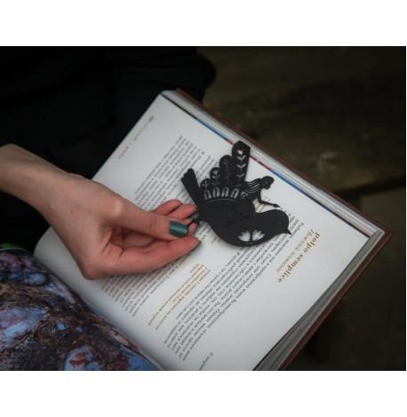 Закладка для книг "Принцесса на лебеде 2" (черная)