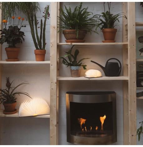 Світильник-нічник "Книга L" (горіх темний)