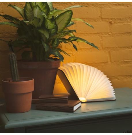 Світильник-нічник "Книга M" (горіх темний)