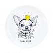 Тарілка з собачкою «Чихуахуа»