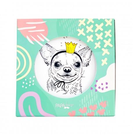 Тарілка з собачкою «Чихуахуа»