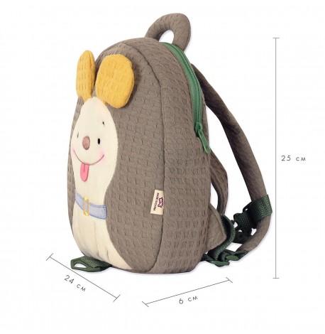 Дитячий рюкзак "Цуценя" сірий