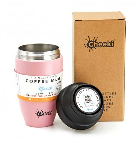Термостакан Cheeki Coffee Mugs Leak Proof Pink (350 мл)