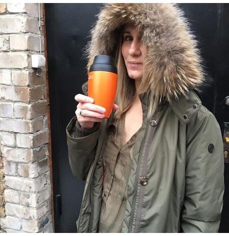 Термостакан Cheeki Coffee Mugs Leak Proof Orange (350 мл)