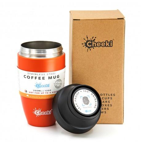 Термостакан Cheeki Coffee Mugs Leak Proof Orange (350 мл)