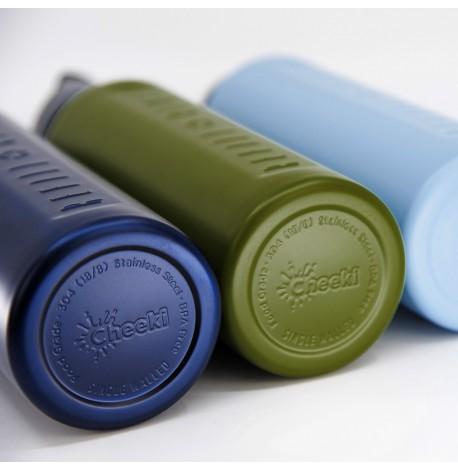 Пляшка для води Cheeki Single Wall Active Khaki (750 мл)