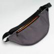 Поясная сумка-бананка меланжевая Large