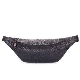 Поясная сумка-бананка с пайетками Poolparty Waistbag