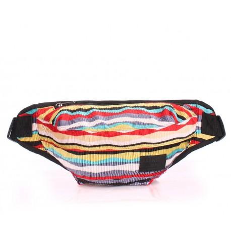 Поясная сумка-бананка Poolparty Bumbag Velvet Red