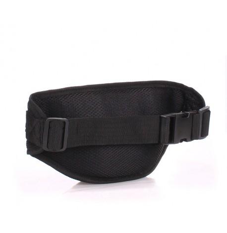 Поясная сумка-бананка Poolparty Bumbag Mesh Black